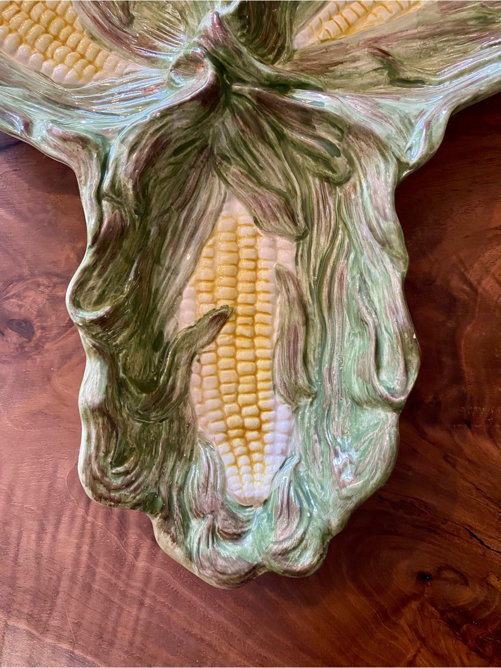 Vintage Fitz and Floyd corn on the cob relish tray